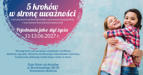 "5 kroków w stronę uważności" - Pojednanie, jako styl życia