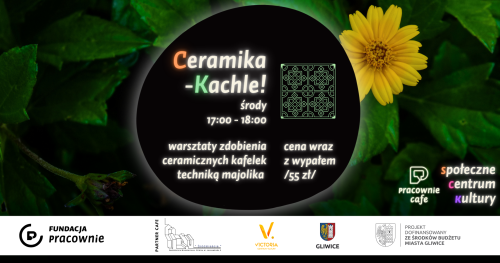 Ceramika - Kachle! - zdobienie ceramicznych kafelek techniką majolika