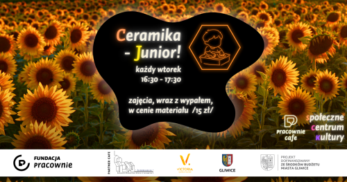 Ceramika - Junior! - zajęcia z gliną dla dzieci 7-12 lat