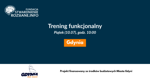 Trening funkcjonalny - zajęcia w Gdyni dla osób z chorobami neurologicznymi (10.07.2026, godz. 10:00)