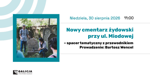 Spacer tematyczny: Nowy cmentarz żydowski przy ul. Miodowej
