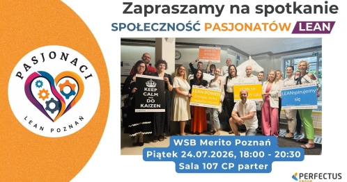 Pasjonaci Lean Poznań - Lipiec 2026