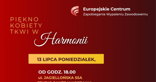 PIĘKNO KOBIETY TKWI w HARMONII