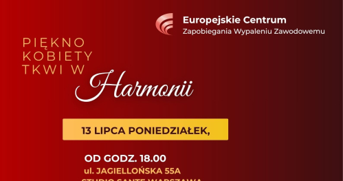 PIĘKNO KOBIETY TKWI w HARMONII