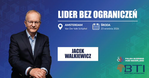 LIDER BEZ OGRANICZEŃ - JACEK WALKIEWICZ AMSTERDAM