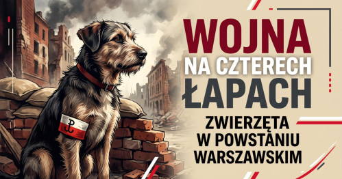 Spacer Wojna na czterech łapach: Zwierzęta w Powstaniu Warszawskim - sobota 1 sierpnia 2026 r.