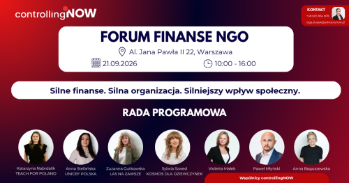 Forum Finanse NGO 2026