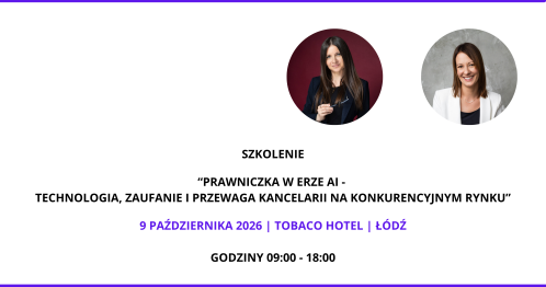 Prawniczka w erze AI - Technologia, zaufanie i przewaga kancelarii na konkurencyjnym rynku