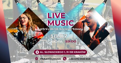 Letni piknik koncertowy w PMMI Kraków