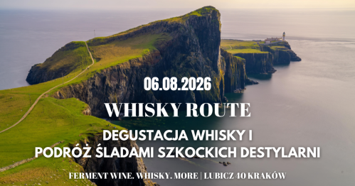 Whisky Route: degustacja whisky i podróż śladami szkockich destylarni