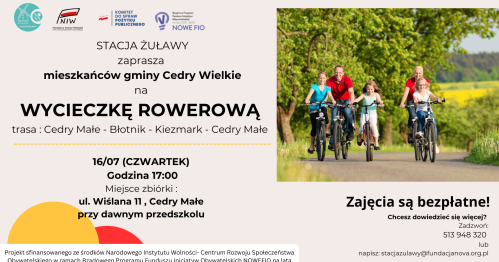 WYCIECZKA ROWEROWA
