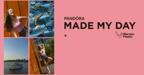 PANDORA MADE MY DAY - rejsy z pilatesem Warsaw Pilates