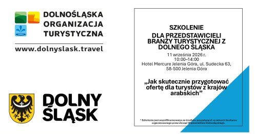 Szkolenie dla przedstawicieli branży turystycznej z Dolnego Śląska