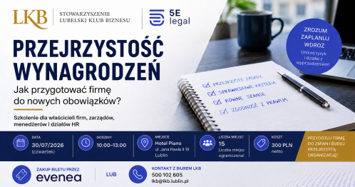 Przejrzystość wynagrodzeń - jak przygotować firmę do nowych obowiązków.