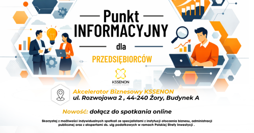 Punkt Informacyjny dla Przedsiębiorców w Akceleratorze biznesowym KSSENON