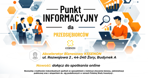 Punkt Informacyjny dla Przedsiębiorców w Akceleratorze biznesowym KSSENON