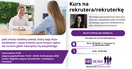 Kurs na rekrutera/rekruterkę w 5 dni