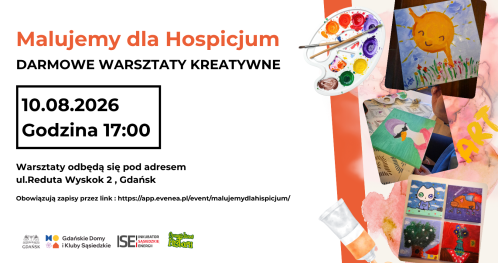 Malujemy dla Hospicjum - warsztaty artystyczne