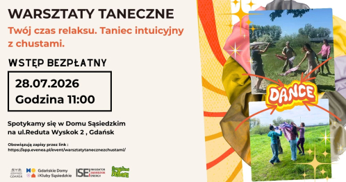 Twój czas relaksu. Taniec intuicyjny z chustami