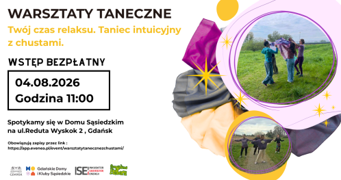 Twój czas relaksu. Taniec intuicyjny z chustami