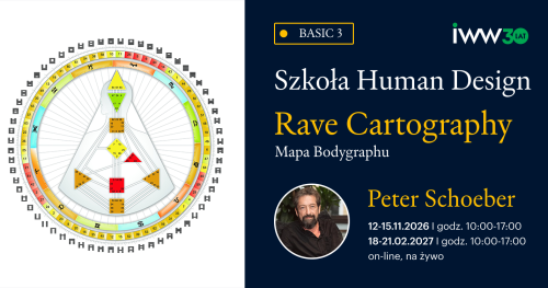 Szkoła Human Design - Rave Cartography. Mapa Bodygraphu - Peter Schoeber