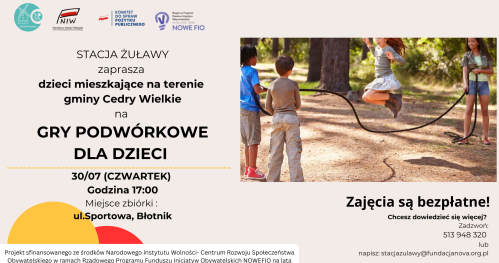 Gry podwórkowe dla dzieci