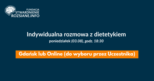 Indywidualna rozmowa z dietetykiem (Gdańsk LUB online, 03.08.2026, godz. 18:30)