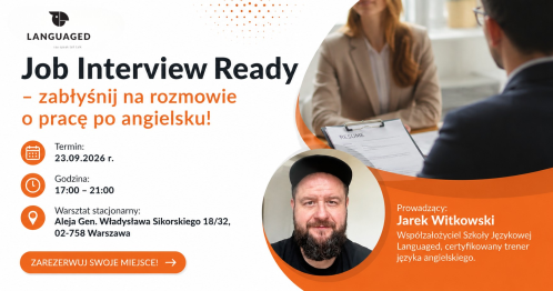 Job Interview Ready - zabłyśnij na rozmowie o pracę po angielsku!