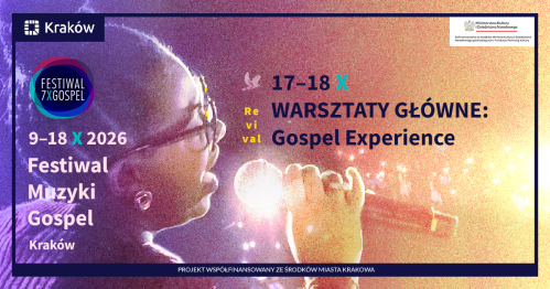 WARSZTATY GŁÓWNE: Gospel Experience | Festiwal 7xGospel 2026
