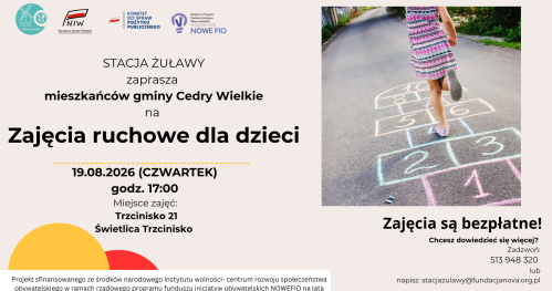 Zajęcia ruchowe dla dzieci