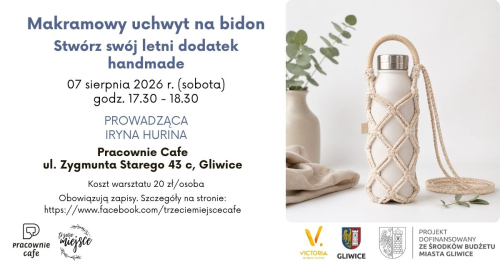 Makramowy uchwyt na bidon - stwórz swój letni dodatek