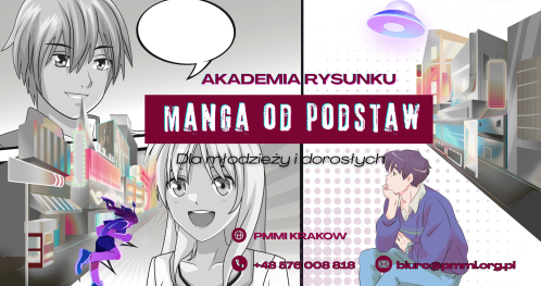 Kurs Rysowania Anime i Mangi dla Młodzieży i Dorosłych w PMMI Kraków - 2026