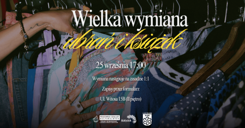Wielka wymiana ubrań i książek