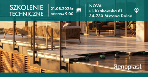 RENOPLAST i NOVA - Szkolenie praktyczne