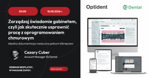Webinar: Zarządzaj świadomie gabinetem, czyli jak skutecznie usprawnić pracę z oprogramowaniem chmurowym