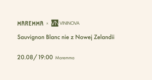 Sauvignon Blanc NIE  z Nowej Zelandii