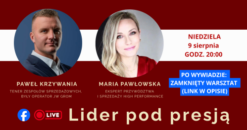 LIDER POD PRESJĄ