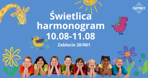 Warsztaty w Świetlicy 10.08.2026 - 11.08.2026