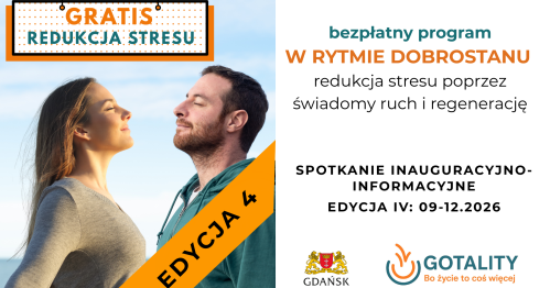 Spotkanie informacyjne "W rytmie dobrostanu - redukcja stresu" edycja 3