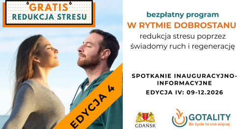 Spotkanie informacyjne "W rytmie dobrostanu - redukcja stresu" edycja 4