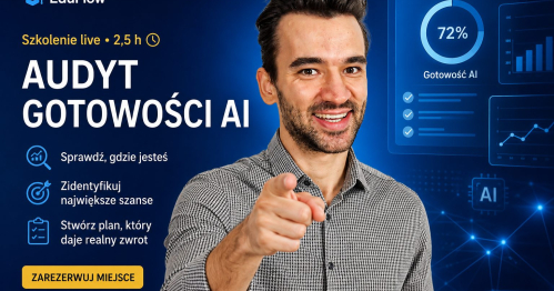 Audyt gotowości AI — mapa 5 obszarów i plan na ten tydzień