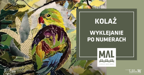 Kolaż - wyklejanie po numerach