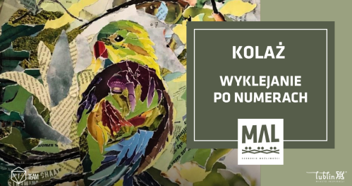 Kolaż - wyklejanie po numerach