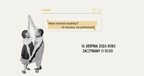 PÓŁKOLONIE DLA DOROSŁYCH