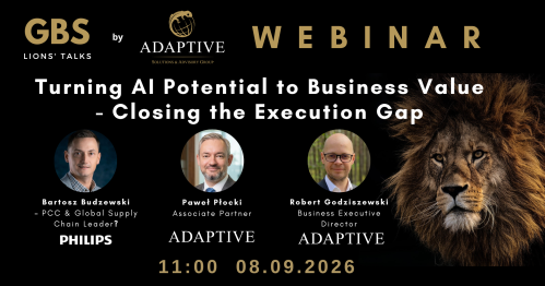 WEBINAR: Turning AI Potential to Business Value - Closing the Execution Gap