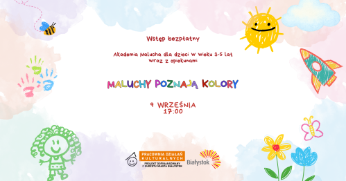 Akademia Malucha | Maluchy poznają kolory