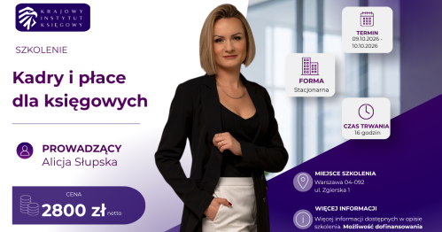 Kadry i płace dla księgowych