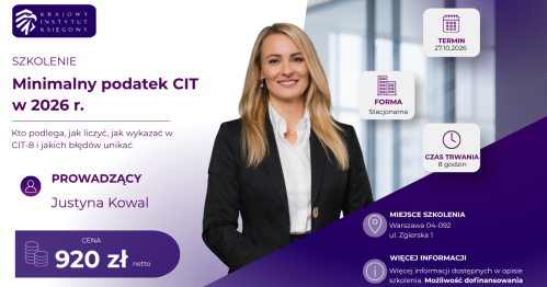 Minimalny podatek CIT w 2026 r. - kto podlega, jak liczyć, jak wykazać w CIT-8 i jakich błędów unikać