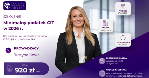 Minimalny podatek CIT w 2026 r. - kto podlega, jak liczyć, jak wykazać w CIT-8 i jakich błędów unikać