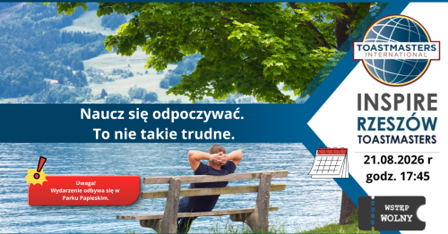 Naucz się odpoczywać. To nie takie trudne.